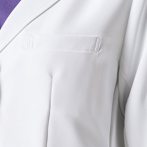 ドクターコート 白衣 レディス コート レディース 女性用 ワコール FOLK フォーク 長袖 HI403-1 医者 医師 薬剤師 医療 医療用 制服 ユニフォーム 病院 実験 実験衣 実習 実習衣 研究 おしゃれ かわいい 可愛い