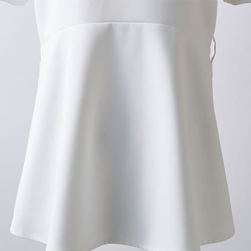 スクラブ 白衣 医療 住商モンブラン レディース 女性用 半袖 ローラアシュレイ LW602-12・22・83・62 医師 医者 看護師 ナース 研修医 医療用 人気 ペプラム ストレッチ かわいい 可愛い Vネック 軽い 病院 エステ おしゃれ 動きやすい ネーム刺繍