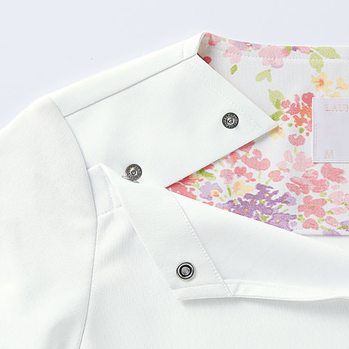 スクラブ 白衣 医療 住商モンブラン レディース 女性用 半袖 ローラアシュレイ LW603-12・22・82・93 医師 医者 看護師 ナース 研修医 医療用 人気 手術衣 オペ着 かわいい 可愛い 上品 速乾 ストレッチ 伸びる 制電 病院 エステ おしゃれ おすすめ