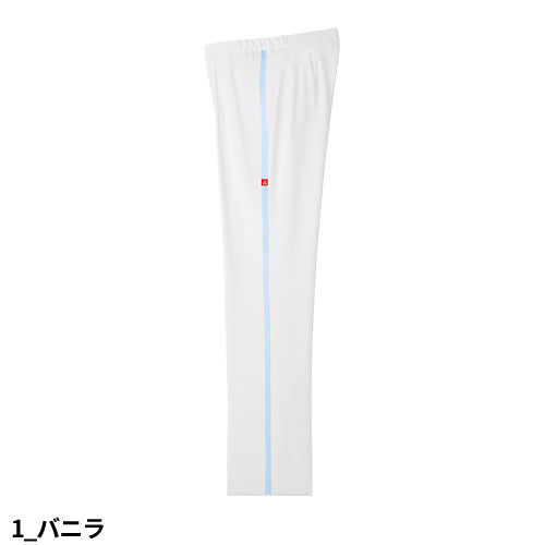 チェックテープ セミブーツカット パンツ UQW2014 医療 白衣 ズボン ルコックスポルティフ レディース 女性用 医療用 病院 看護師 医者 医師 吸汗速乾 快適 工業洗濯 ストレッチ 楽 動きやすい おしゃれ かわいい 可愛い