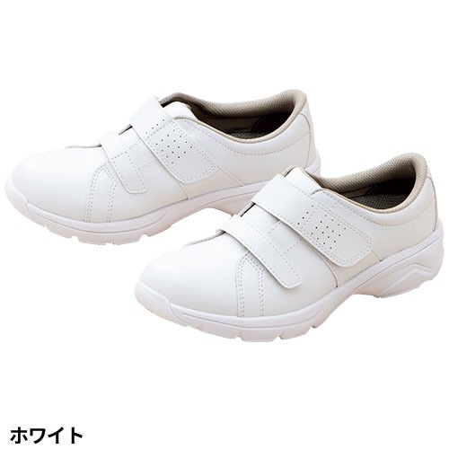 スニーカー ナースシューズ ライトムーヴII FOLK 309 疲れない 疲れにくい つま先あり ソフト 軽い 履きやすい EVA 上履き 看護師 事務 オフィス 業務用 介護 病院 教師 おしゃれ レザー 人気 かわいい 可愛い おすすめ