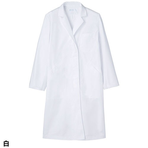 ドクターコート 白衣 レディース 女性用 住商モンブラン ドクターコート レディス長袖 MD501-01 医師 薬剤師 医療 制服 ユニフォーム 病院 おしゃれ かわいい プロ仕様診察衣 実習衣 クリニック