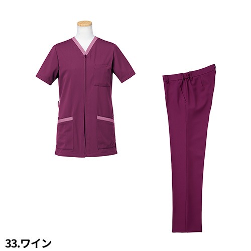 スクラブ 上下セット 白衣 パンツ リゼルヴァ RISERVA メンズ 男性用 半袖 医療 医師 医者 歯医者 看護師 ナース ナース服 手術衣 前開き ストレート R8797 R7797P 制服 ユニフォーム 病院 エステ 介護 おしゃれ かっこいい