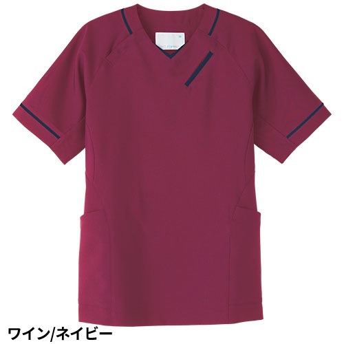 スクラブ 白衣 メンズ レディース 男女兼用 ユニセックス 住商モンブラン スクラブ 兼用 半袖  MS006-3483、MS006-5391、MS006-7283、MS006-8391、MS006-9153 医療 制服 ユニフォーム 医者 医師 看護師 ナース 病院 おしゃれ かわいい 可愛い かっこいい医療用 手術衣 オペ