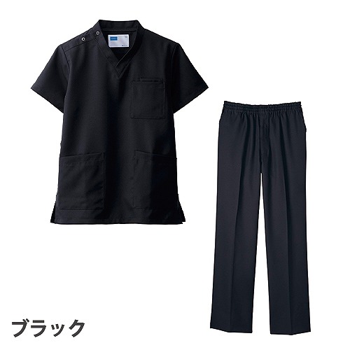 【メール便対応】スクラブ 白衣 上下セット パンツ 自重堂 whisel ユニセックス 男女兼用 医療 医師 医者 看護師 ナース 手術衣 WH11485 WH11486 人気 ポケット 制服 ユニフォーム 病院 動物病院 介護 おしゃれ かわいい かっこいい