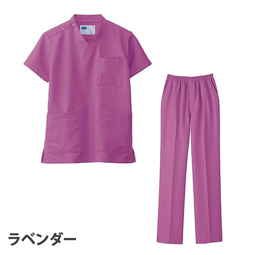【メール便対応】スクラブ 白衣 上下セット パンツ 自重堂 whisel ユニセックス 男女兼用 医療 医師 医者 看護師 ナース 手術衣 WH11485 WH11486 人気 ポケット 制服 ユニフォーム 病院 動物病院 介護 おしゃれ かわいい かっこいい