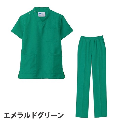 【メール便対応】スクラブ 白衣 上下セット パンツ 自重堂 whisel ユニセックス 男女兼用 医療 医師 医者 看護師 ナース 手術衣 WH11485 WH11486 人気 ポケット 制服 ユニフォーム 病院 動物病院 介護 おしゃれ かわいい かっこいい