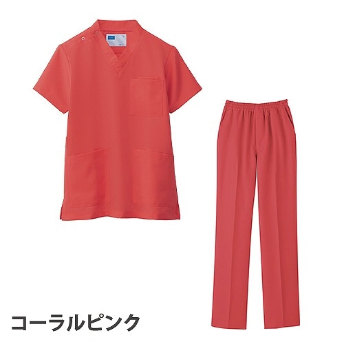 【メール便対応】スクラブ 白衣 上下セット パンツ 自重堂 whisel ユニセックス 男女兼用 医療 医師 医者 看護師 ナース 手術衣 WH11485 WH11486 人気 ポケット 制服 ユニフォーム 病院 動物病院 介護 おしゃれ かわいい かっこいい