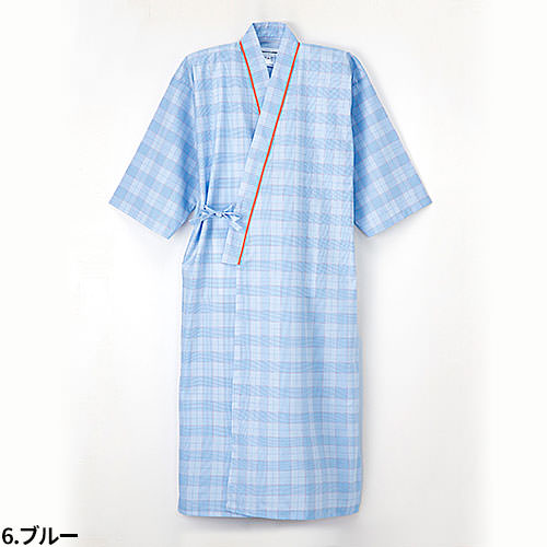 患者衣 ゆかた 検診衣 ナガイレーベン PG-1400 病衣 入院着 患者着 半端袖 メンズ レディース 浴衣 浴衣式 検査 検診 健康診断 入院 患者 院内着 病院 介護 おしゃれ かわいい 可愛い かっこいい 綿 ポリエステル 吸水 形態安定