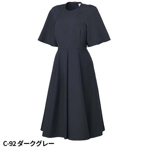 ワンピース 医療用 看護師 ナース ナース服 ナースウェア 白衣 看護服 制服 半袖 女性 レディース unite ユナイト チトセ DOM-0041 病院 クリニック エステ サロン おしゃれ かわいい 可愛い
