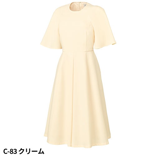 ワンピース 医療用 看護師 ナース ナース服 ナースウェア 白衣 看護服 制服 半袖 女性 レディース unite ユナイト チトセ DOM-0041 病院 クリニック エステ サロン おしゃれ かわいい 可愛い