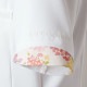 ナースワンピース 白衣 ナース服 LW403 住商モンブラン 半袖 レディース 女性用 医療用 看護師 ナース ナースウェア 病院 クリニック エステ サロン 事務 受付 人気 襟付き 花柄 おしゃれ かわいい 可愛い きれいめ