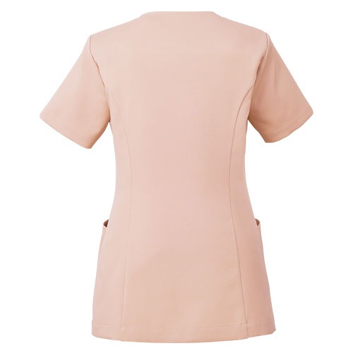 [ 特別価格 ]スクラブ 白衣 レディース 女性用 住商モンブラン uka 半袖 UM501 医療 制服 ユニフォーム 看護師 ナース 病院 エステ 美容 歯医者 サロン ファスナー おしゃれ かわいい 可愛い 医療用 ウカ きれい 前開き 透けにくい 動きやすい 人気 おすすめ