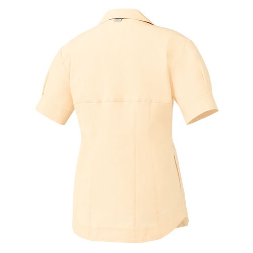 ファスナースクラブ 半袖 白衣 DOM-0025 レディース 女性用 unite ユナイト チトセ 医師 医者 看護師 ナース ナース服 研修医 医療 人気 手術衣 ジップスクラブ 前開き 制服 ユニフォーム 病院 動物病院 介護 可愛い かわいい おしゃれ 動きやすい