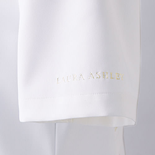 ナースワンピース 白衣 ナース服 LW411 住商モンブラン 半袖 レディース 女性用 医療用 看護師 ナース ナースウェア 病院 クリニック エステ サロン 事務 受付 花柄 おしゃれ かわいい 可愛い 細身 細見え きれいめ