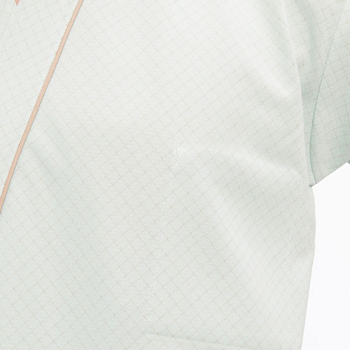 患者衣 ゆかた型 検診衣 ナガイレーベン MG-1520 病衣 入院着 患者着 半端袖 メンズ レディース 浴衣 浴衣式 検査 検診 健康診断 入院 患者 院内着 病院 鍼灸 介護 おしゃれ かわいい 可愛い かっこいい