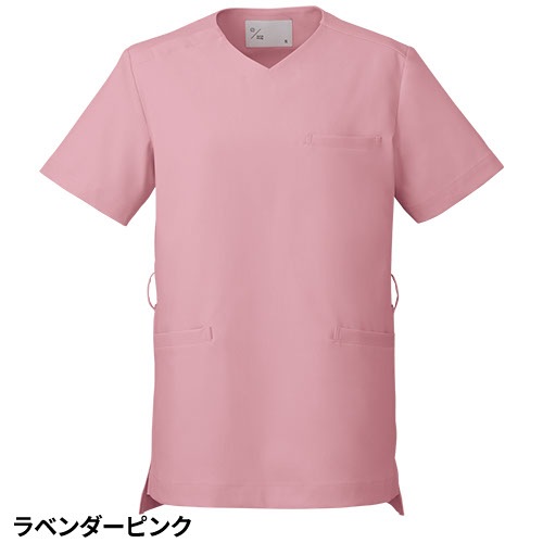 [ 特別価格 ]スクラブ 白衣 ユニセックス 住商モンブラン uka 半袖 UM502 メンズ レディース 男女兼用 医療 制服 ユニフォーム 看護師 ナース 病院 エステ 美容 歯医者 サロン ファスナー おしゃれ かわいい ウカ きれい 透けにくい 動きやすい 人気 おすすめ