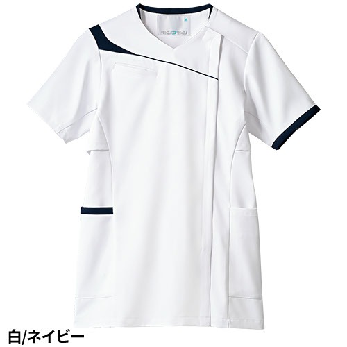 スクラブ 白衣 レディース 女性用 住商モンブラン スクラブ レディス 半袖 MS354-0104 -0109 -0192 -0549 -0940 -4042 -4240 -4340 -4905 医療 制服 ユニフォーム 医者 医師 看護師 ナース 病院 おしゃれ かわいい 可愛い かっこいい