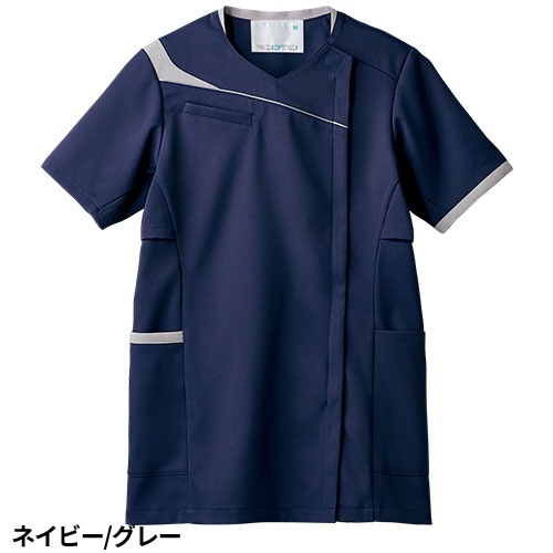 スクラブ 白衣 レディース 女性用 住商モンブラン スクラブ レディス 半袖 MS354-0104 -0109 -0192 -0549 -0940 -4042 -4240 -4340 -4905 医療 制服 ユニフォーム 医者 医師 看護師 ナース 病院 おしゃれ かわいい 可愛い かっこいい