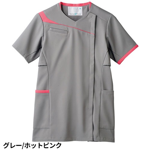 スクラブ 白衣 レディース 女性用 住商モンブラン スクラブ レディス 半袖 MS354-0104 -0109 -0192 -0549 -0940 -4042 -4240 -4340 -4905 医療 制服 ユニフォーム 医者 医師 看護師 ナース 病院 おしゃれ かわいい 可愛い かっこいい