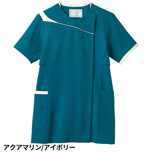 スクラブ 白衣 レディース 女性用 住商モンブラン スクラブ レディス 半袖 MS354-0104 -0109 -0192 -0549 -0940 -4042 -4240 -4340 -4905 医療 制服 ユニフォーム 医者 医師 看護師 ナース 病院 おしゃれ かわいい 可愛い かっこいい
