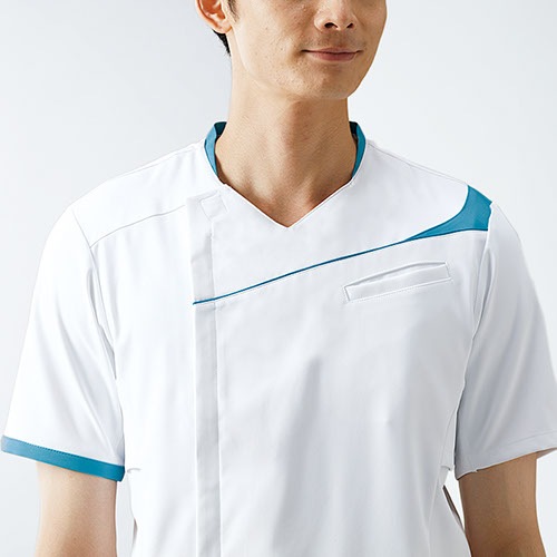 スクラブ 白衣 レディース 女性用 住商モンブラン スクラブ レディス 半袖 MS354-0104 -0109 -0192 -0549 -0940 -4042 -4240 -4340 -4905 医療 制服 ユニフォーム 医者 医師 看護師 ナース 病院 おしゃれ かわいい 可愛い かっこいい