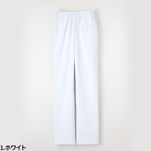 パンツ FT-4408 白衣 ズボン ナガイレーベン レディース 女性用 白パンツ 白ズボン 医療 介護 人気 制服 ユニフォーム 医師 医者 看護師 ウエストゴム スリム 病院 おしゃれ かわいい 可愛い 動きやすい おすすめ