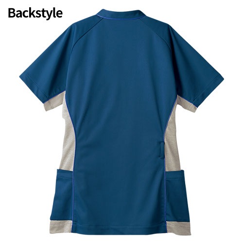 スクラブ 白衣 レディース 女性用 住商モンブラン スクラブ レディス 半袖 MS356-30 -49 -89 -90 医療 制服 ユニフォーム 医者 医師 看護師 ナース 病院 おしゃれ かわいい 可愛い かっこいい