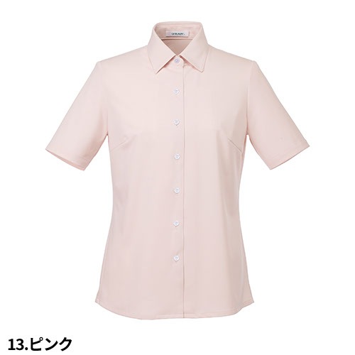 UNILADY ユニレディ 半袖 ニットブラウス U83361 春夏 シャツ