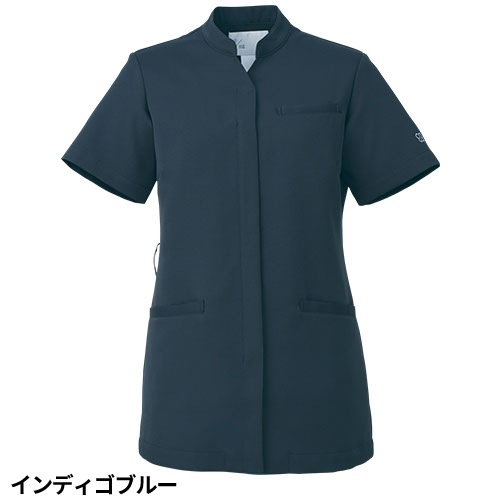 [ 特別価格 ]ケーシー 白衣 ジャケット レディース 女性用 住商モンブラン uka ジャケット 半袖 UM801 医療 制服 ユニフォーム 医者 医師 看護師 ナース 病院 エステ 美容 歯医者 サロン おしゃれ かわいい 可愛い 医療用 ウカ きれい 透けにくい 動きやすい 人気 おすすめ