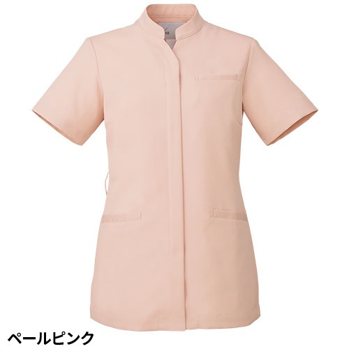[ 特別価格 ]ケーシー 白衣 ジャケット レディース 女性用 住商モンブラン uka ジャケット 半袖 UM801 医療 制服 ユニフォーム 医者 医師 看護師 ナース 病院 エステ 美容 歯医者 サロン おしゃれ かわいい 可愛い 医療用 ウカ きれい 透けにくい 動きやすい 人気 おすすめ