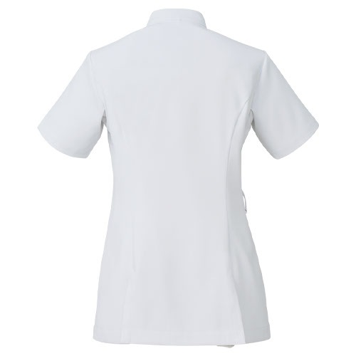 [ 特別価格 ]ケーシー 白衣 ジャケット レディース 女性用 住商モンブラン uka ジャケット 半袖 UM801 医療 制服 ユニフォーム 医者 医師 看護師 ナース 病院 エステ 美容 歯医者 サロン おしゃれ かわいい 可愛い 医療用 ウカ きれい 透けにくい 動きやすい 人気 おすすめ