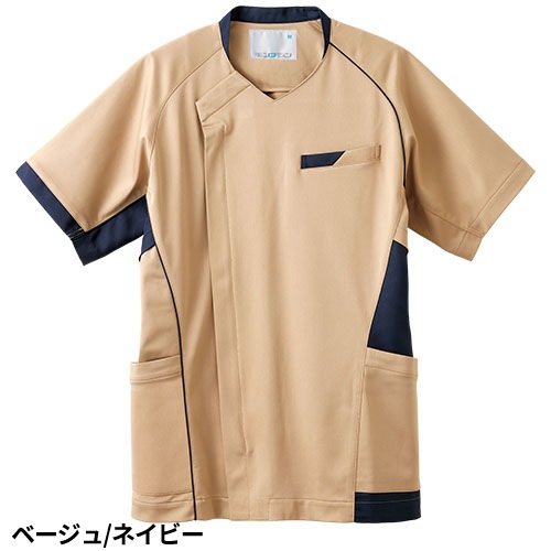 スクラブ 白衣 メンズ レディース 男女兼用 ユニセックス 住商モンブラン スクラブ 兼用 半袖 MS401-0132 -0173 -0183 -3283 -6183 -7273 -8322 -8373 医療 制服 ユニフォーム 医者 医師 看護師 ナース 病院 おしゃれ かわいい 可愛い かっこいい