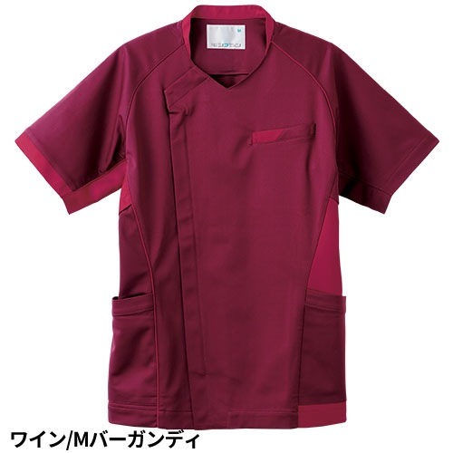 スクラブ 白衣 メンズ レディース 男女兼用 ユニセックス 住商モンブラン スクラブ 兼用 半袖 MS401-0132 -0173 -0183 -3283 -6183 -7273 -8322 -8373 医療 制服 ユニフォーム 医者 医師 看護師 ナース 病院 おしゃれ かわいい 可愛い かっこいい