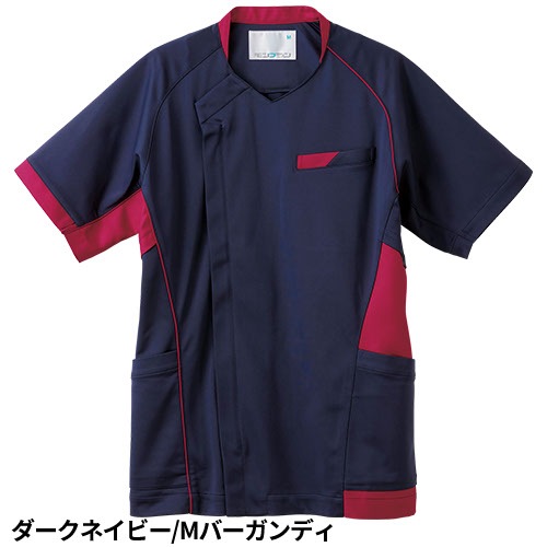 スクラブ 白衣 メンズ レディース 男女兼用 ユニセックス 住商モンブラン スクラブ 兼用 半袖 MS401-0132 -0173 -0183 -3283 -6183 -7273 -8322 -8373 医療 制服 ユニフォーム 医者 医師 看護師 ナース 病院 おしゃれ かわいい 可愛い かっこいい