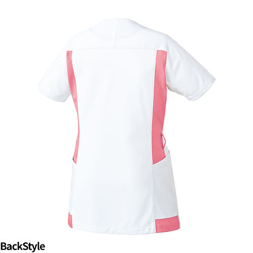 ジャケット 白衣 ケーシー MZ-0235 医療 ミズノ MIZUNO レディース 女性用 半袖 医師 女医 医者 看護師 ナース 薬剤師 医療用 人気 上衣 医務衣 診察衣 ストレッチ 伸縮性 動きやすい 可愛い かわいい おしゃれ