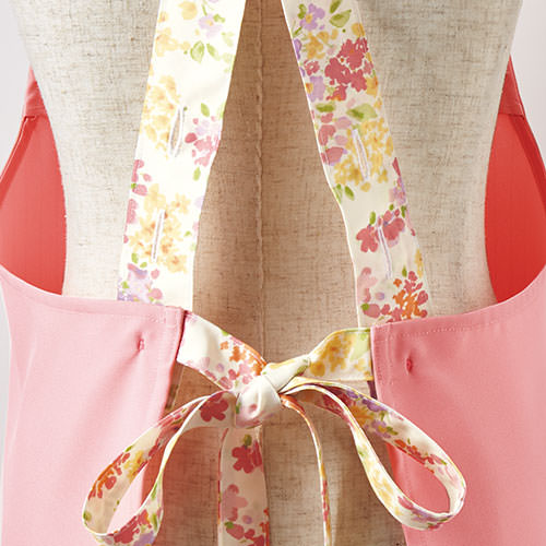 住商モンブラン エプロン(女性用) LW502-23・52・83・62 エプロン 介護 介護士 介護用 保育士 制服 ユニフォーム 汚れ防止 食事 花柄 パステルカラー 上品 おしゃれ かわいい 可愛い 通販