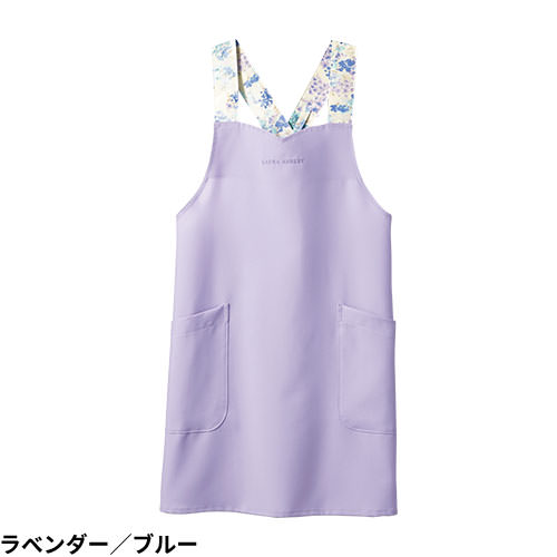 住商モンブラン エプロン(女性用) LW502-23・52・83・62 エプロン 介護 介護士 介護用 保育士 制服 ユニフォーム 汚れ防止 食事 花柄 パステルカラー 上品 おしゃれ かわいい 可愛い 通販