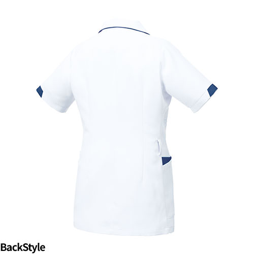 ジャケット 白衣 ケーシー MZ-0160 医療 ミズノ MIZUNO レディース 女性用 半袖 医師 医者 女医 看護師 ナース 技師 医療用 病院 人気 上衣 医務衣 診察衣 ストレッチ 可愛い かわいい 透け防止 おしゃれ おすすめ