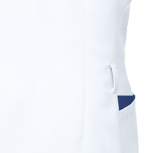 ジャケット 白衣 ケーシー MZ-0160 医療 ミズノ MIZUNO レディース 女性用 半袖 医師 医者 女医 看護師 ナース 技師 医療用 病院 人気 上衣 医務衣 診察衣 ストレッチ 可愛い かわいい 透け防止 おしゃれ おすすめ