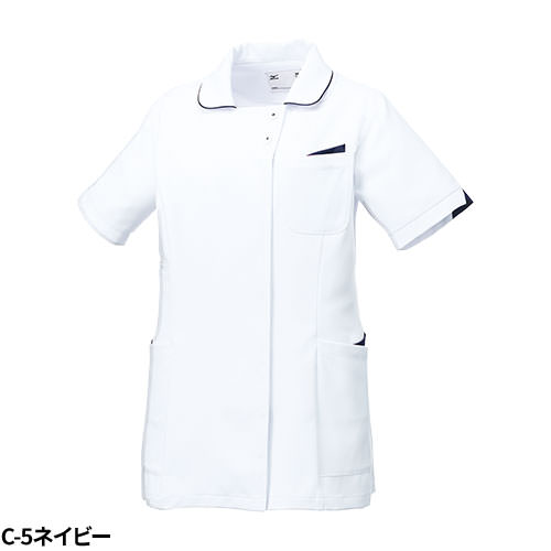 ジャケット 白衣 ケーシー MZ-0160 医療 ミズノ MIZUNO レディース 女性用 半袖 医師 医者 女医 看護師 ナース 技師 医療用 病院 人気 上衣 医務衣 診察衣 ストレッチ 可愛い かわいい 透け防止 おしゃれ おすすめ