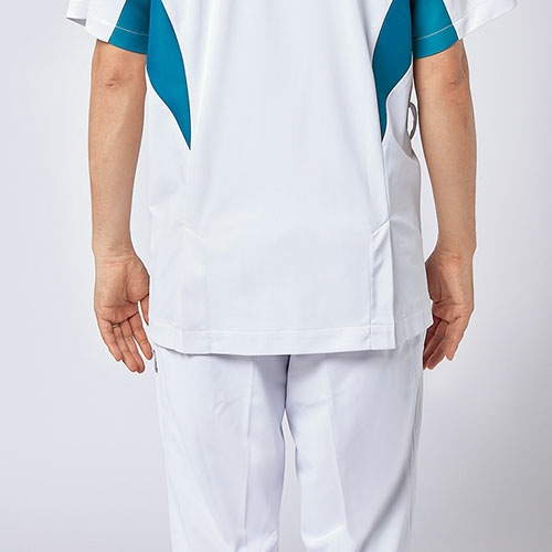 スクラブ 白衣 メンズ 男性用 住商モンブラン スクラブ メンズ 半袖 MS857-10、MS857-14、MS857-19 医療 制服 ユニフォーム 医者 医師 看護師 ナース 病院 おしゃれ かっこいい医療用 前開き ファスナー クリニック