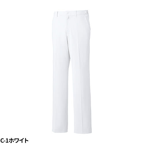 パンツ MZ-0071 白衣 ズボン ミズノ MIZUNO メンズ 男性用 白パンツ 白ズボン 医療 介護 人気 制服 ユニフォーム 医師 医者 看護師 スリム ファスナー 病院 おしゃれ かっこいい 動きやすい おすすめ