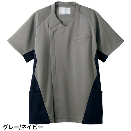 スクラブ 白衣 メンズ 男性用 住商モンブラン スクラブ メンズ 半袖 MS859-09 -39 -49 -90 医療 制服 ユニフォーム 医者 医師 看護師 ナース 病院 おしゃれ かわいい 可愛い かっこいい