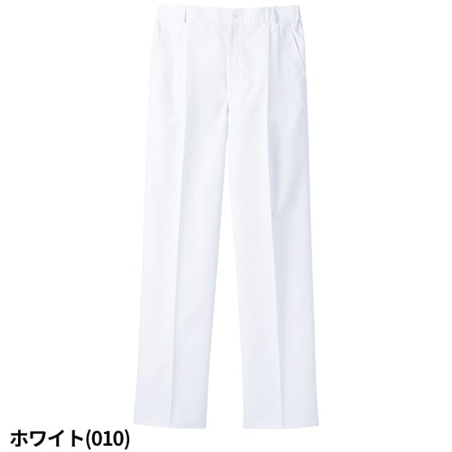 パンツ ツータック WH10916 白衣 ズボン 自重堂 whisel ホワイセル メンズ 男性用 白パンツ 白ズボン 医療 介護 人気 制服 ユニフォーム 医師 医者 看護師 ナース 楽 ニット 病院 おしゃれ かっこいい