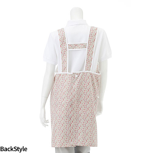 ナガイレーベン ケアガウン LBA-4330 エプロン 介護 介護士 介護用 制服 ユニフォーム 汚れ防止 おしゃれ かわいい看護師 ナース 医療 医療用 保育士 訪問介護