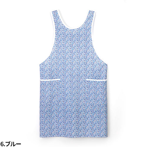 ナガイレーベン ケアガウン LBA-4330 エプロン 介護 介護士 介護用 制服 ユニフォーム 汚れ防止 おしゃれ かわいい看護師 ナース 医療 医療用 保育士 訪問介護