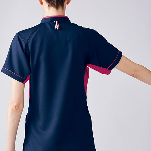 ユニセックス Vネック スクラブ 医療 白衣 UQM1536 UQM1537 男女兼用 ルコックスポルティフ ナース服 半袖 医療用 病院 看護師 医者 研修医 手術衣 手術着 速乾 ストレッチ 上品 病院 かっこいい 可愛い かわいい おしゃれ 動きやすい