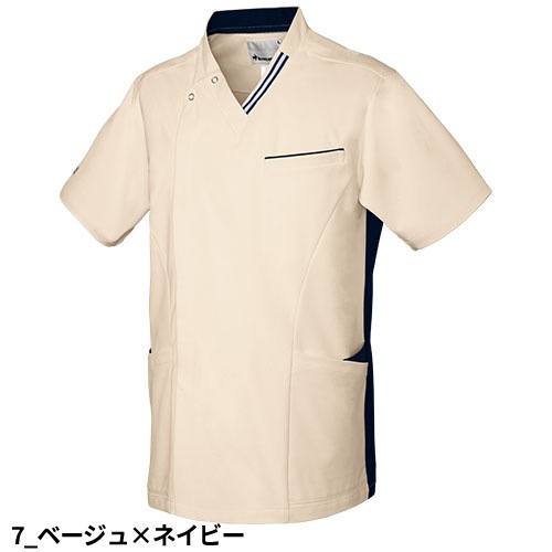 スクラブ 白衣 メンズ レディース 男女兼用 ユニセックス ルコック