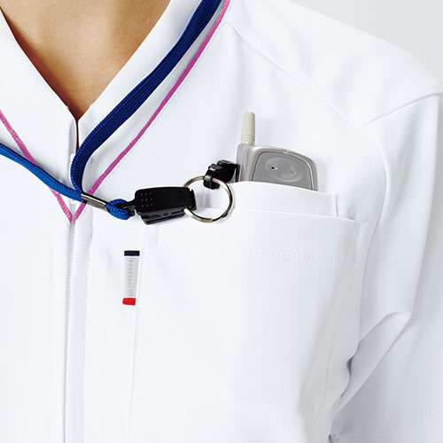 ユニセックス Vネック スクラブ 医療 白衣 UQM1525N 男女兼用 ルコックスポルティフ ナース服 半袖 医療用 病院 看護師 医者 研修医 手術衣 手術着 速乾 病院 薬剤師 介護 かっこいい 可愛い かわいい おしゃれ 動きやすい